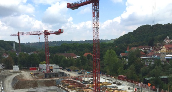 Aktuelle Ansicht der Baustelle "Weilerwiese"