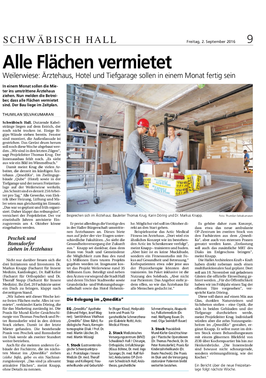 Haller Tagblatt_Bauvorhaben Weilerwiese_20160902