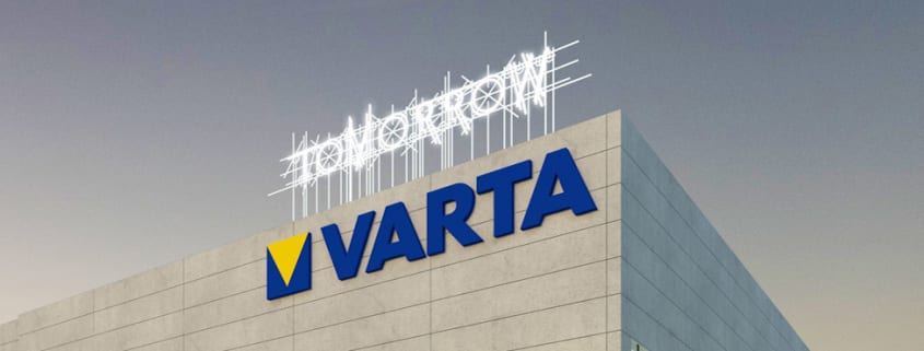 Hohe Förderung für Batteriespezialisten VARTA - Kunde der Bauherrenvertretung Conwick