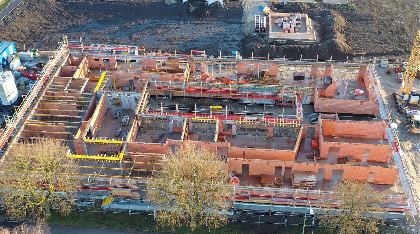 Bilder vom Kita-Neubau in Bobingen mit Unterstützung von Bauherrenvertreter Conwick